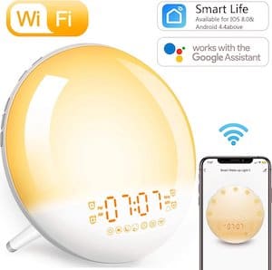 Smile inspiration wake up light
