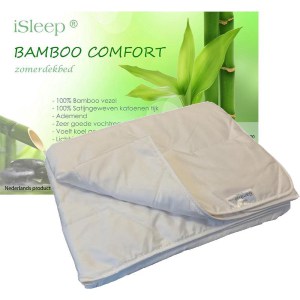 1. iSleep Zomerdekbed Bamboo Comfort Dekbed