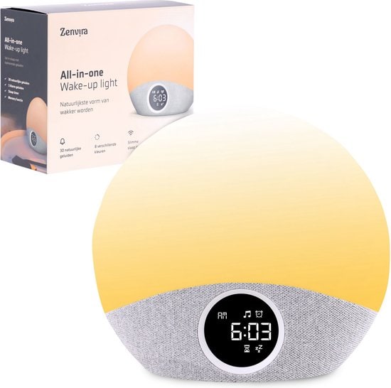 4. Zenvira Wake up light